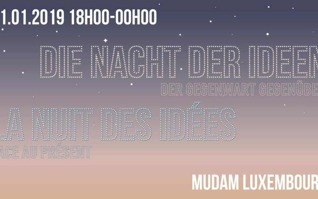 La Nuit des Idées – Face au présent